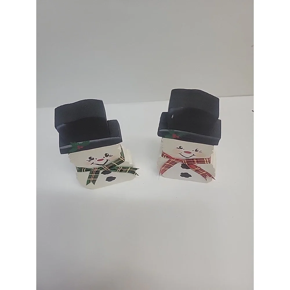 Christmas Wooden Snowman Decoration‎ 4